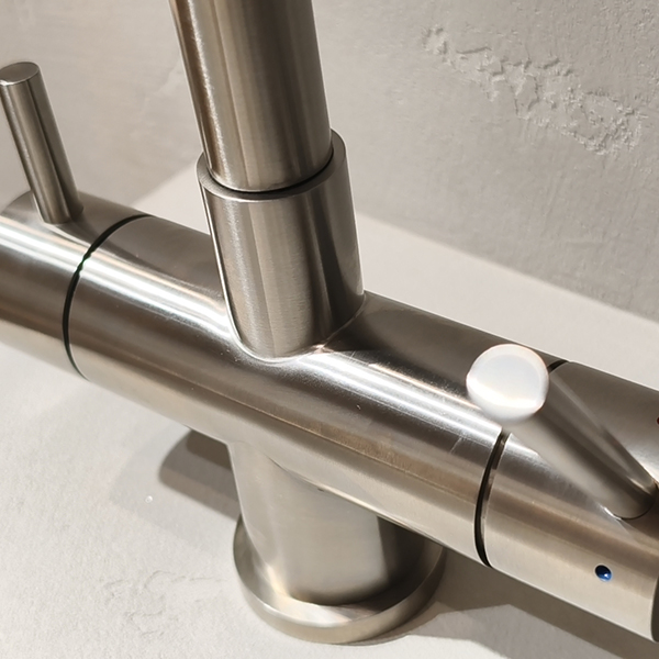 GT6101 Water Machine Faucet Brushed Silver