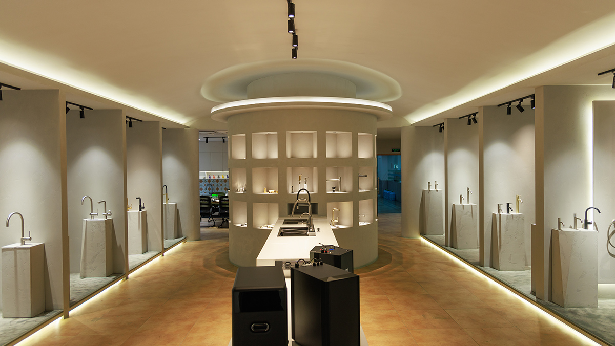 High-end custom product series display