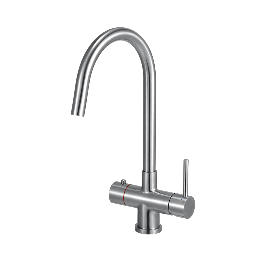 GT6001 Brushed Silver Water Heater Faucet