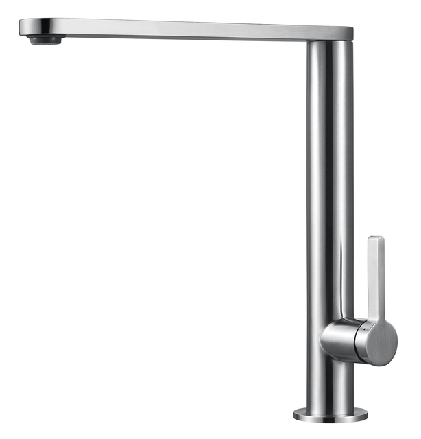 L-Shape Side Lever Flat Spout Kitchen Tap