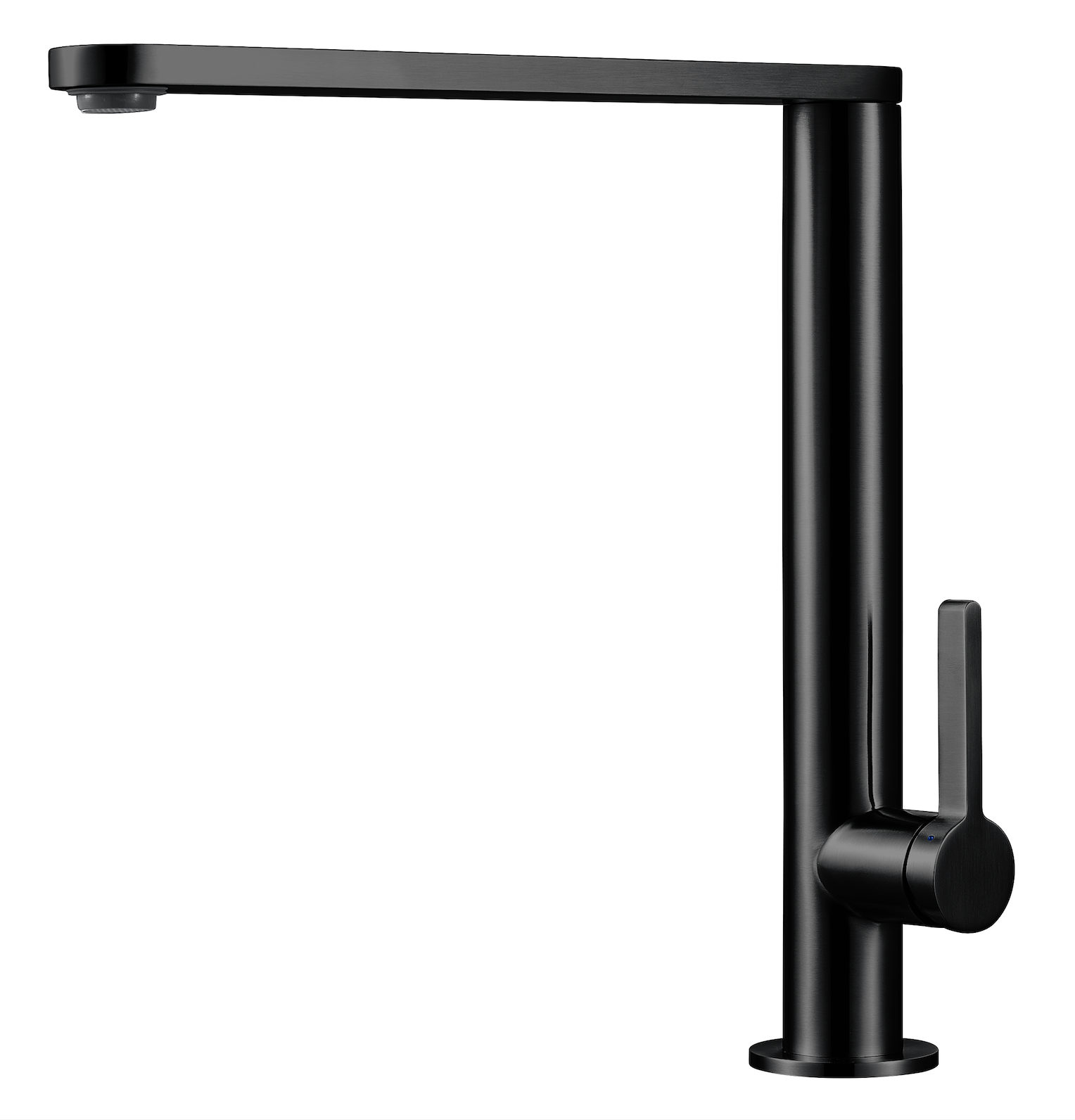 L-Shape Side Lever Flat Spout Kitchen Tap